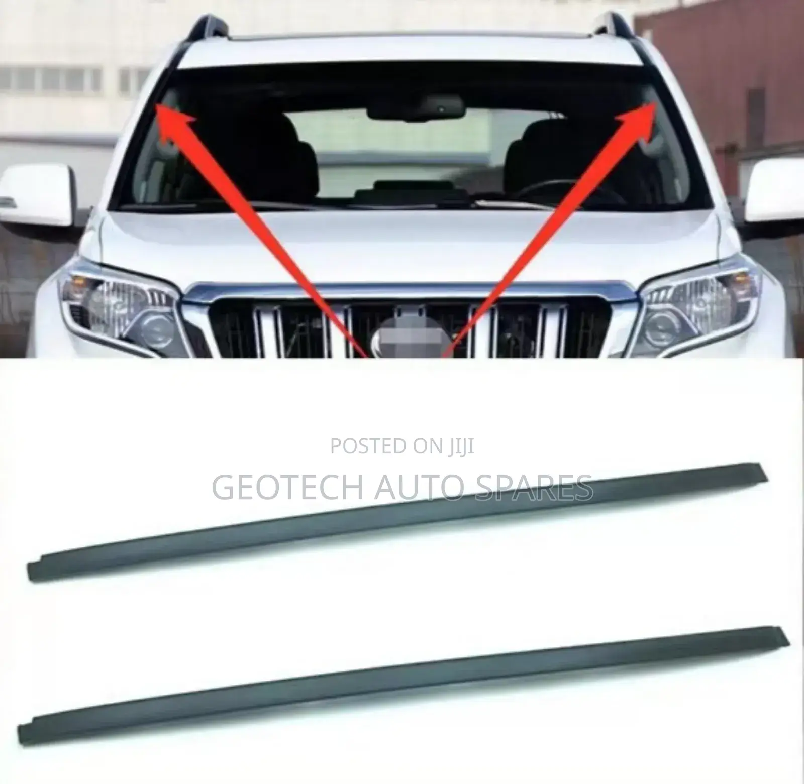 Prado Fj 150 Windscreen Mouldings