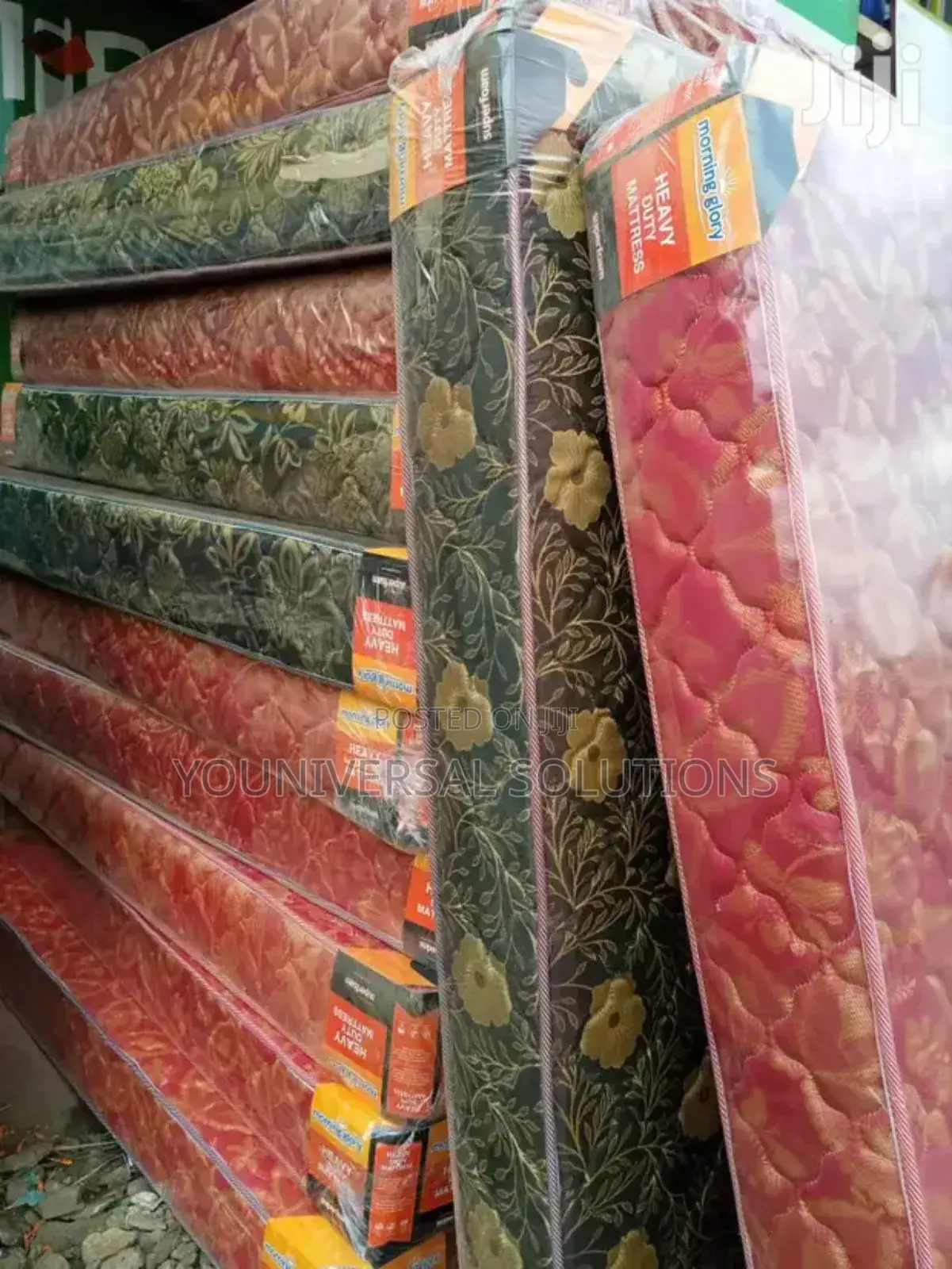 3by 6 8inches Quilted Mattress Morning Glory