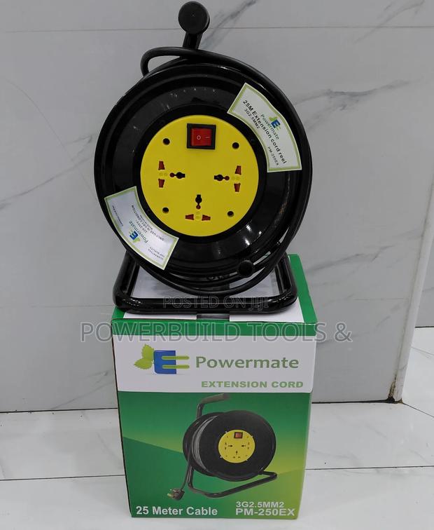 Outdoor Extension Cable Reel/Extension Cord 2.5mm Thickness
