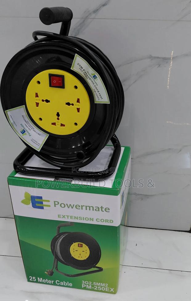 Outdoor Extension Cable Reel/Extension Cord 2.5mm Thickness - thumbnail 2