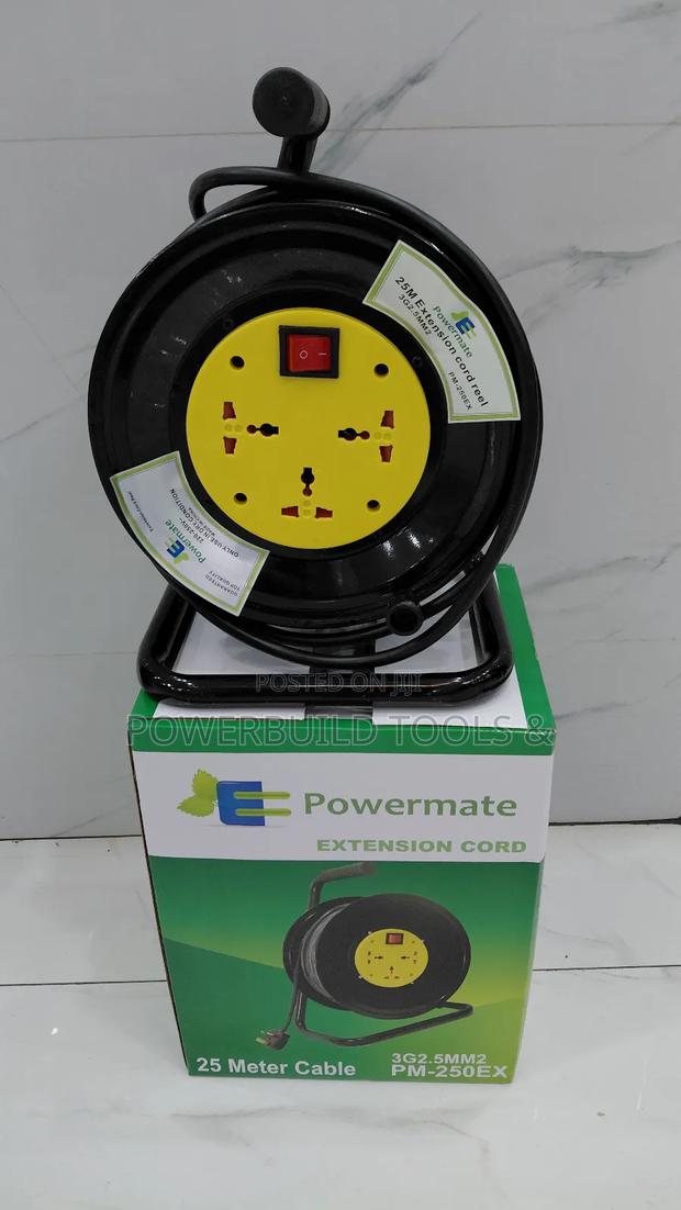 Outdoor Extension Cable Reel/Extension Cord 2.5mm Thickness - thumbnail 3