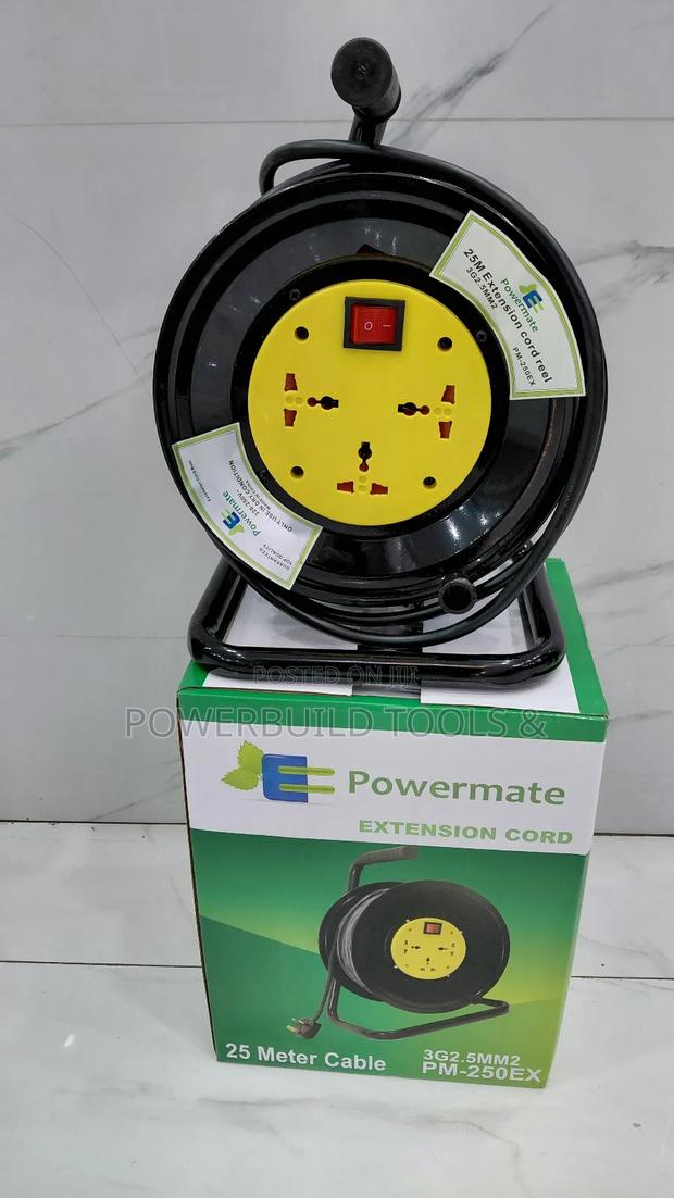 Outdoor Extension Cable Reel/Extension Cord 2.5mm Thickness - thumbnail 4