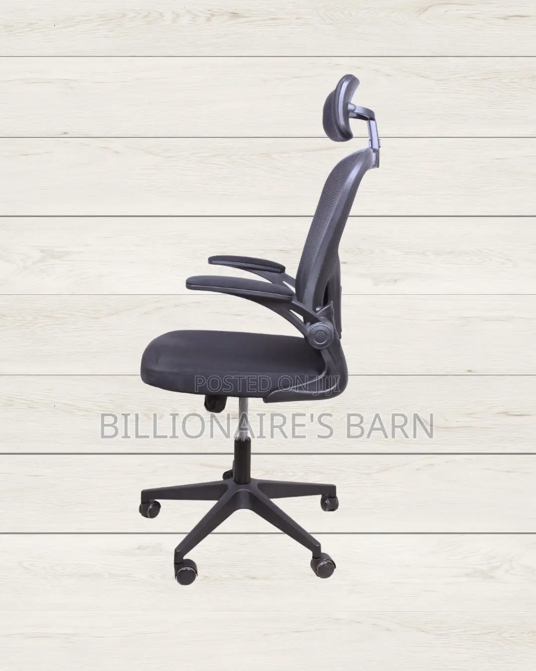 Grey Ergonomic Office Chair (Quiet-Roll) — Restocked!