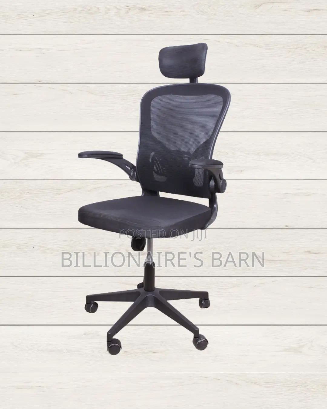 Grey Ergonomic Office Chair (Quiet-Roll) — Restocked!