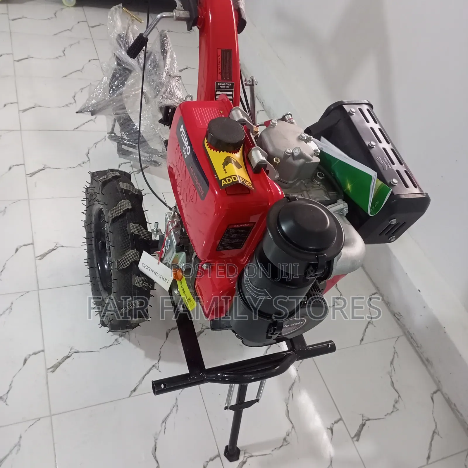 Heavy Duty Tiller Machine 10hp With Complete Accessories