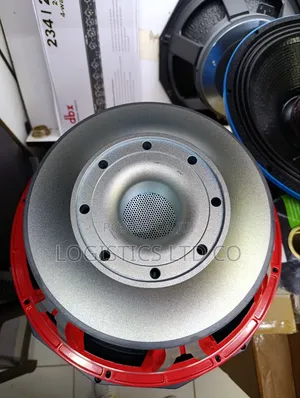 Derwel 18dx125f 2500w 18inch Bass Speaker Red Speaker