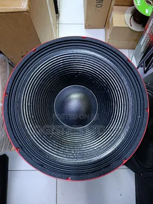 Derwel 18dx125f 2500w 18inch Bass Speaker Red Speaker