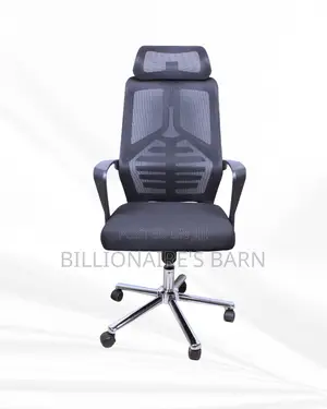High Back Mesh Office Chair (Space-Saving) — Moving Fast