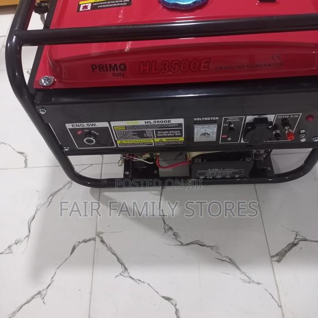 Primo Italy Petrol Generator 3.5kva (Key Start) - thumbnail 2