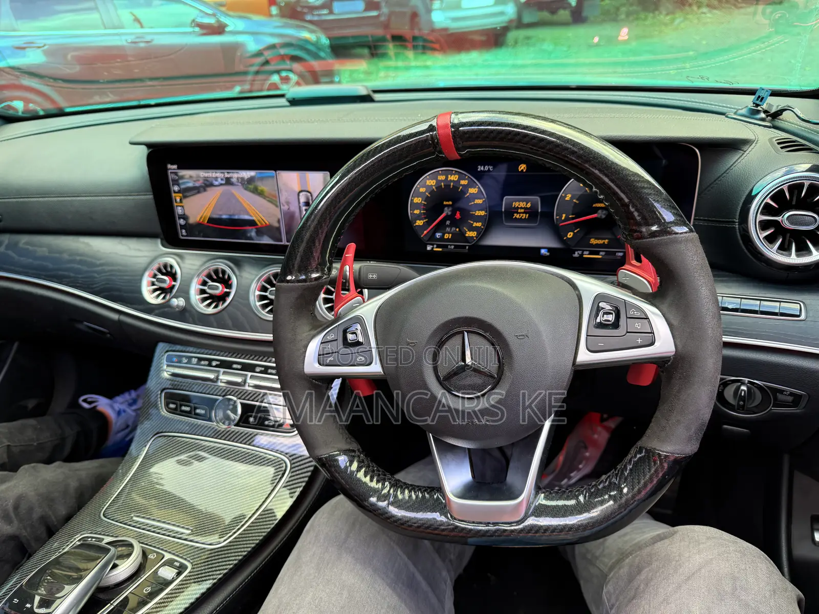 Mercedes-Benz E200 2016 Red