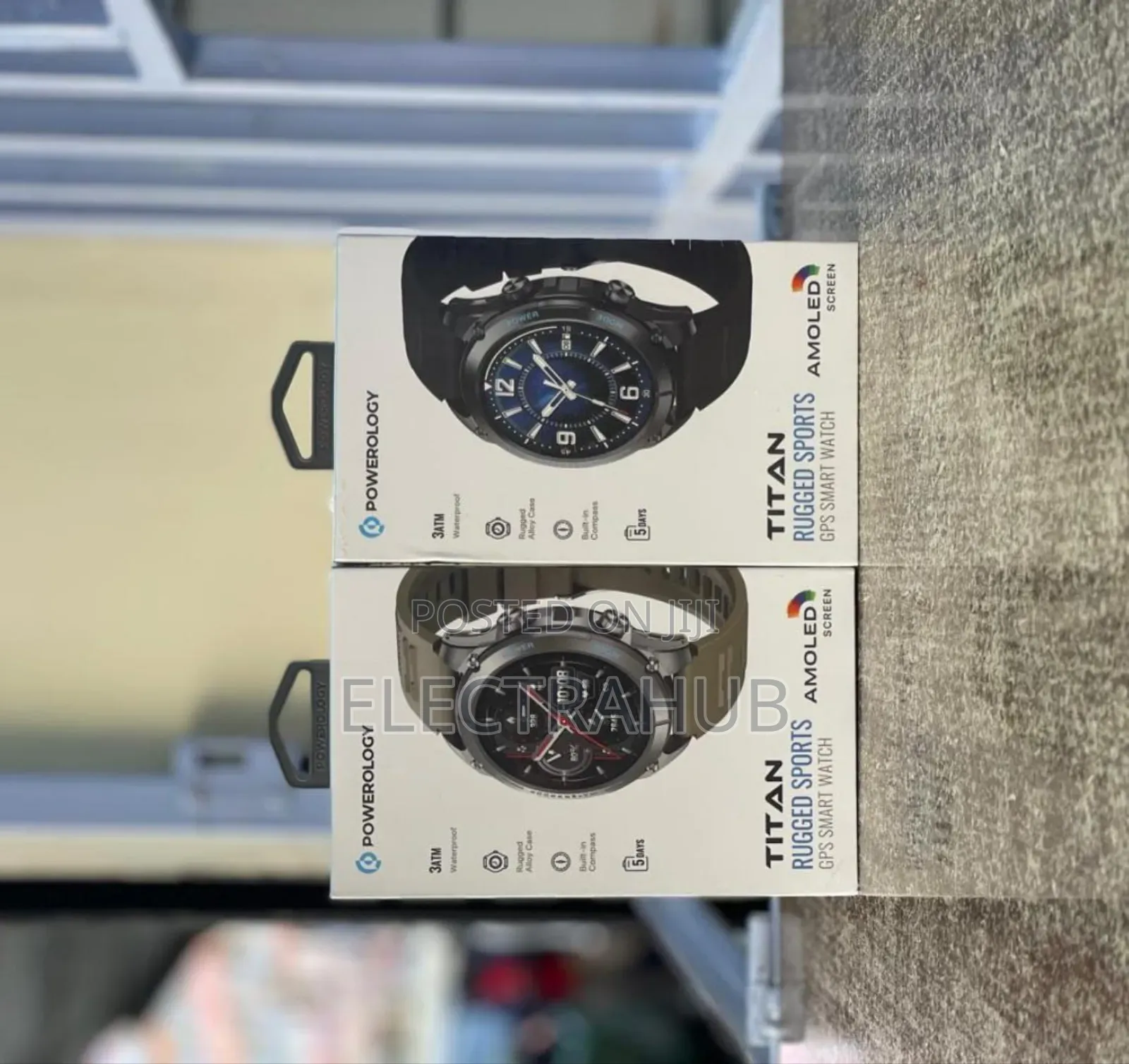 Powerology Titan Rugged Sports Watch New Sealed