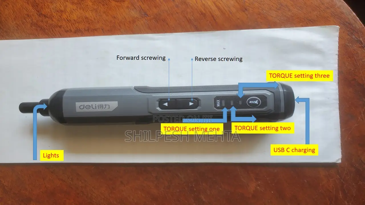 Handheld Mini Electric Charging Drill (2000mah)