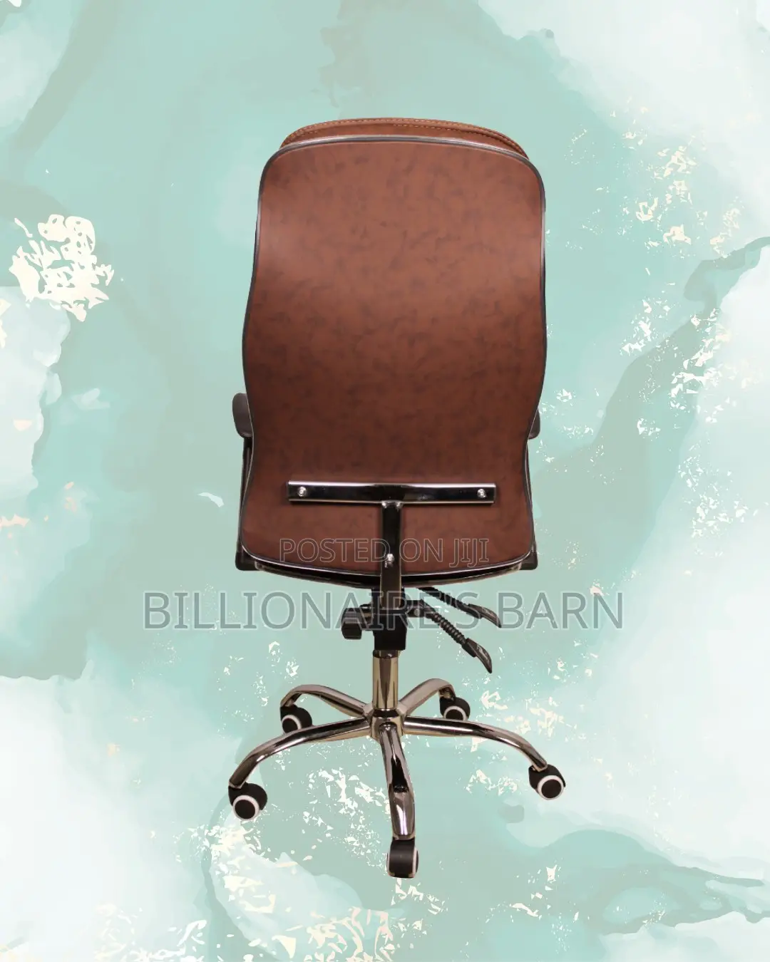 Ergonomic Executive Leather Chair (Quiet-Roll) — Limited Stock