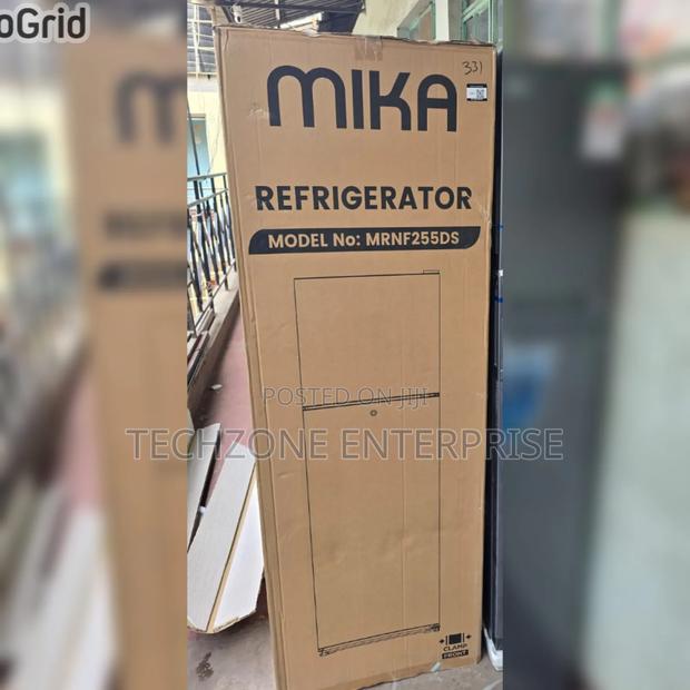Mika Fridge 247l 2 Door Top Mount Freezer Total No Frost Refrigerator,