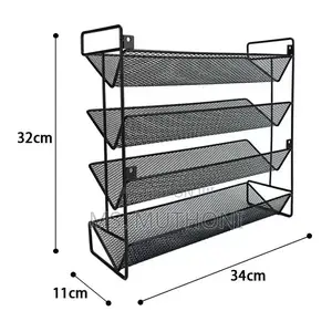 Modern Metal Spice Cabinet Organizer Complete Funnel Spice Labels