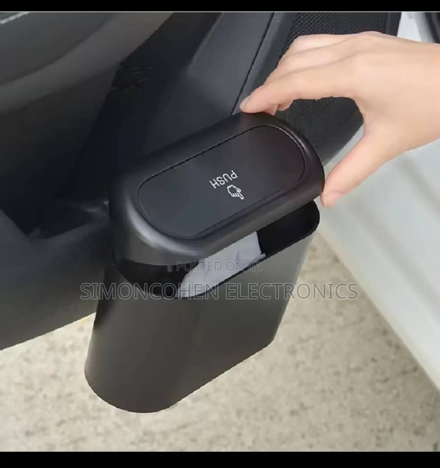 Car Door Seat Clip Stand Holder Organizer With Lid