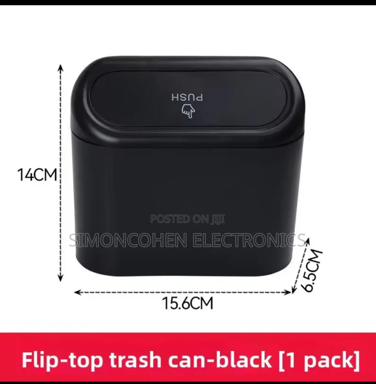 Car Door Seat Clip Stand Holder Organizer With Lid