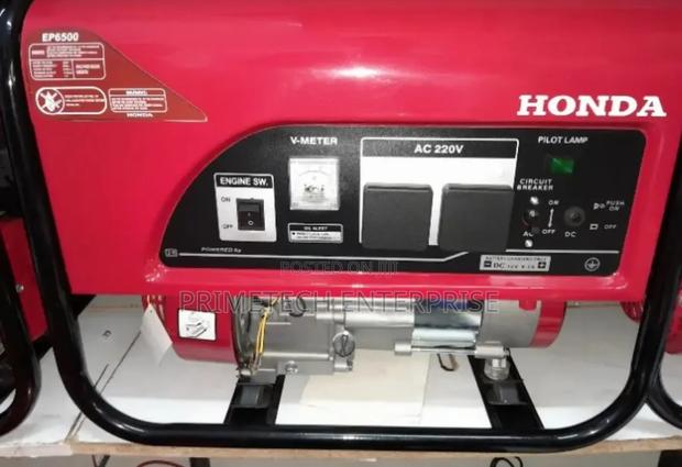 Ep6500 Honda Keystart Generator 6.5kva - main view