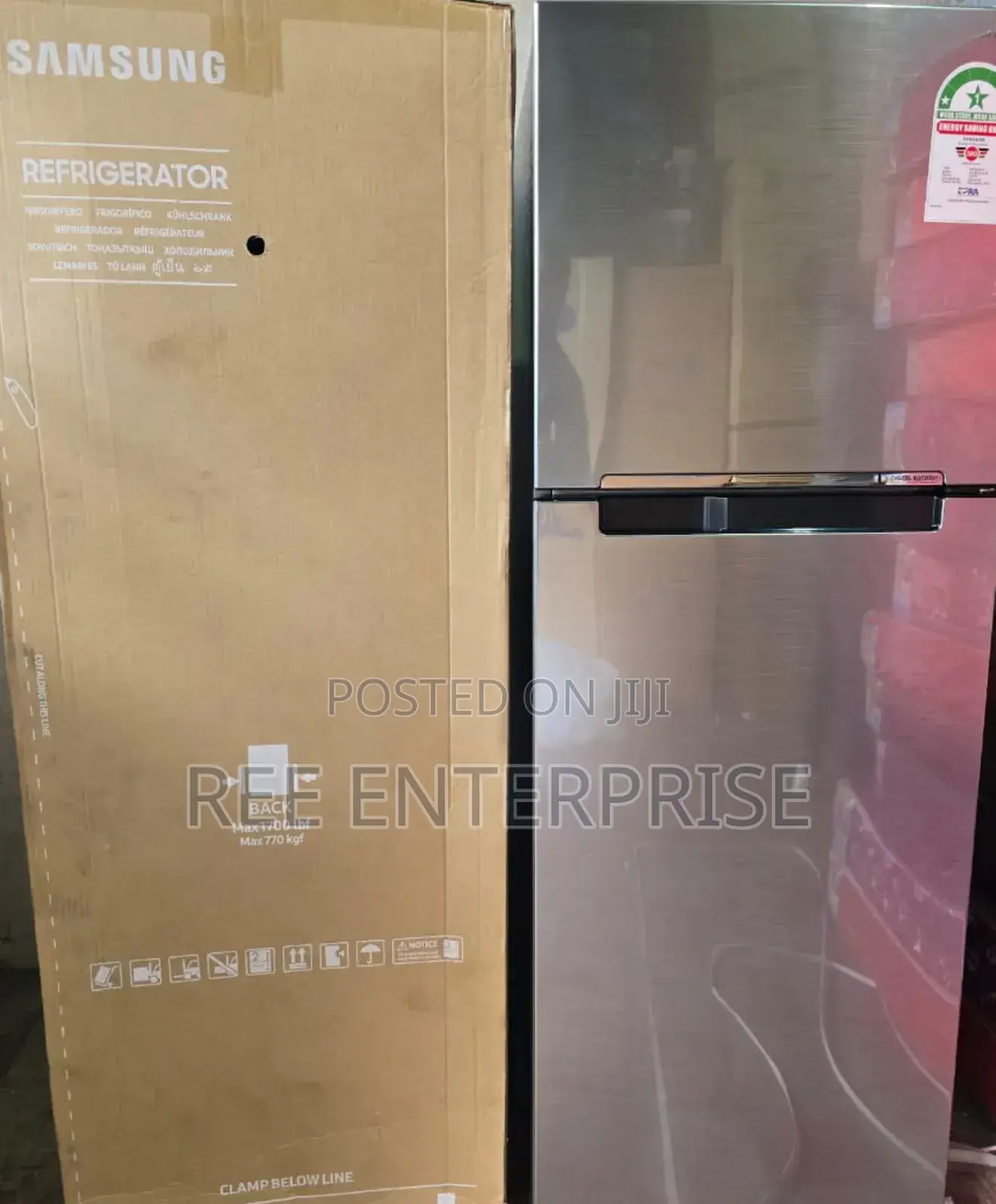Samsung Fridge, Freezer 2 Door, No Frost, 233l, Inverter Compressor