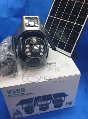 Wireless Smart Audio Wifi Solared CCTV Camera V380 With 10x Zoom
