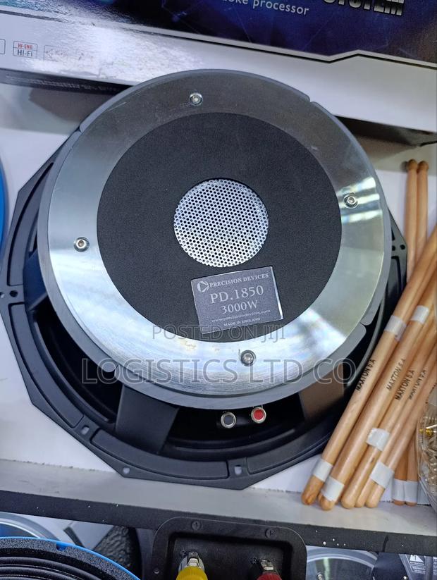 Precision Devices Pd1850 125mm Voice Coil Professional Bass Speaker