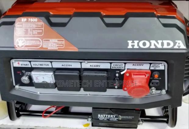 Honda Petrol Generator 7.5kva Keystart - main view