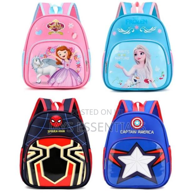 Disney Kindergarten Cartoon School Bag - thumbnail 3