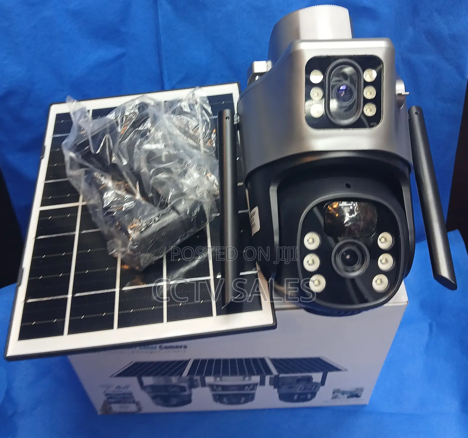Dual Lens Wifi CCTV Camera 4mp Wireless CCTV Cam