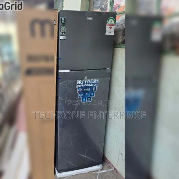 Mika Fridge 247l 2 Door Top Mount Freezer No Frost Refrigerator 