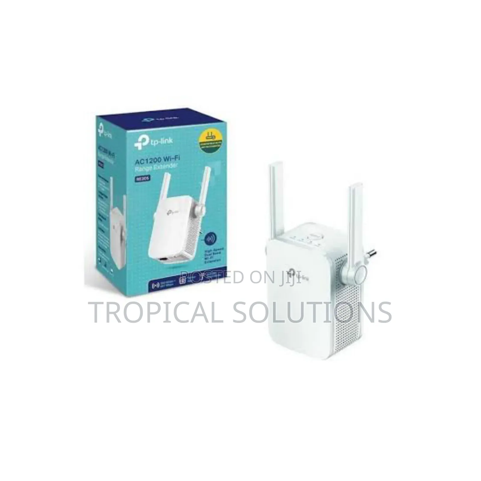 Tp-Link Ac 1200 Tl-Re305 Wireless N Wall Plugged Tl-Re305
