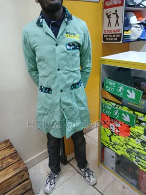 Kitenge Piped Dust Coats