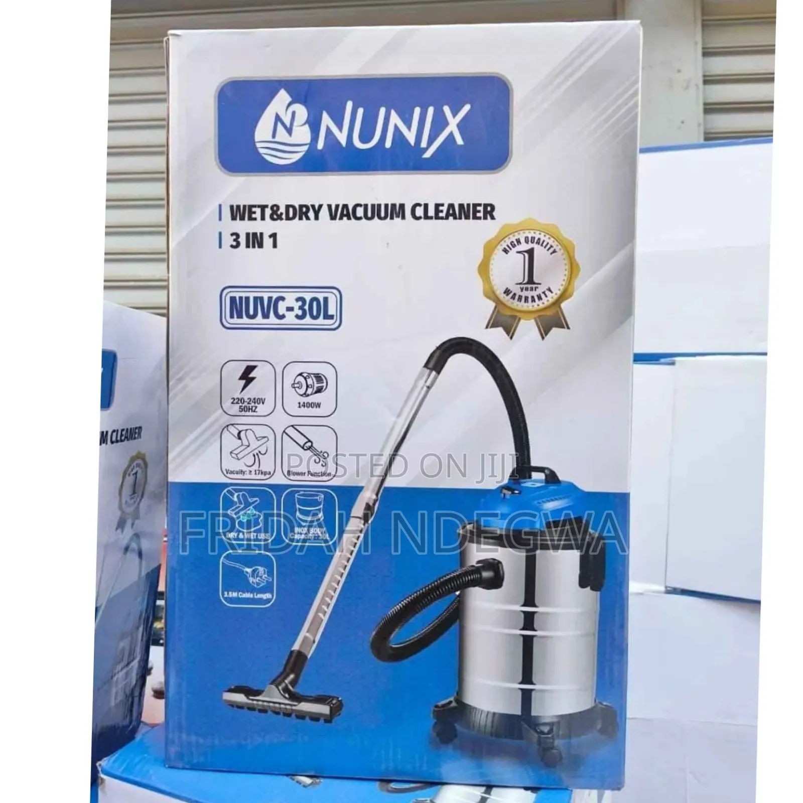Nunix 30litres Vacuum Cleaner