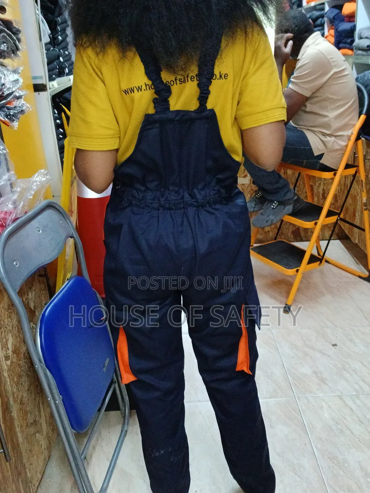 Navy Blue All Purposes Work Dangaree
