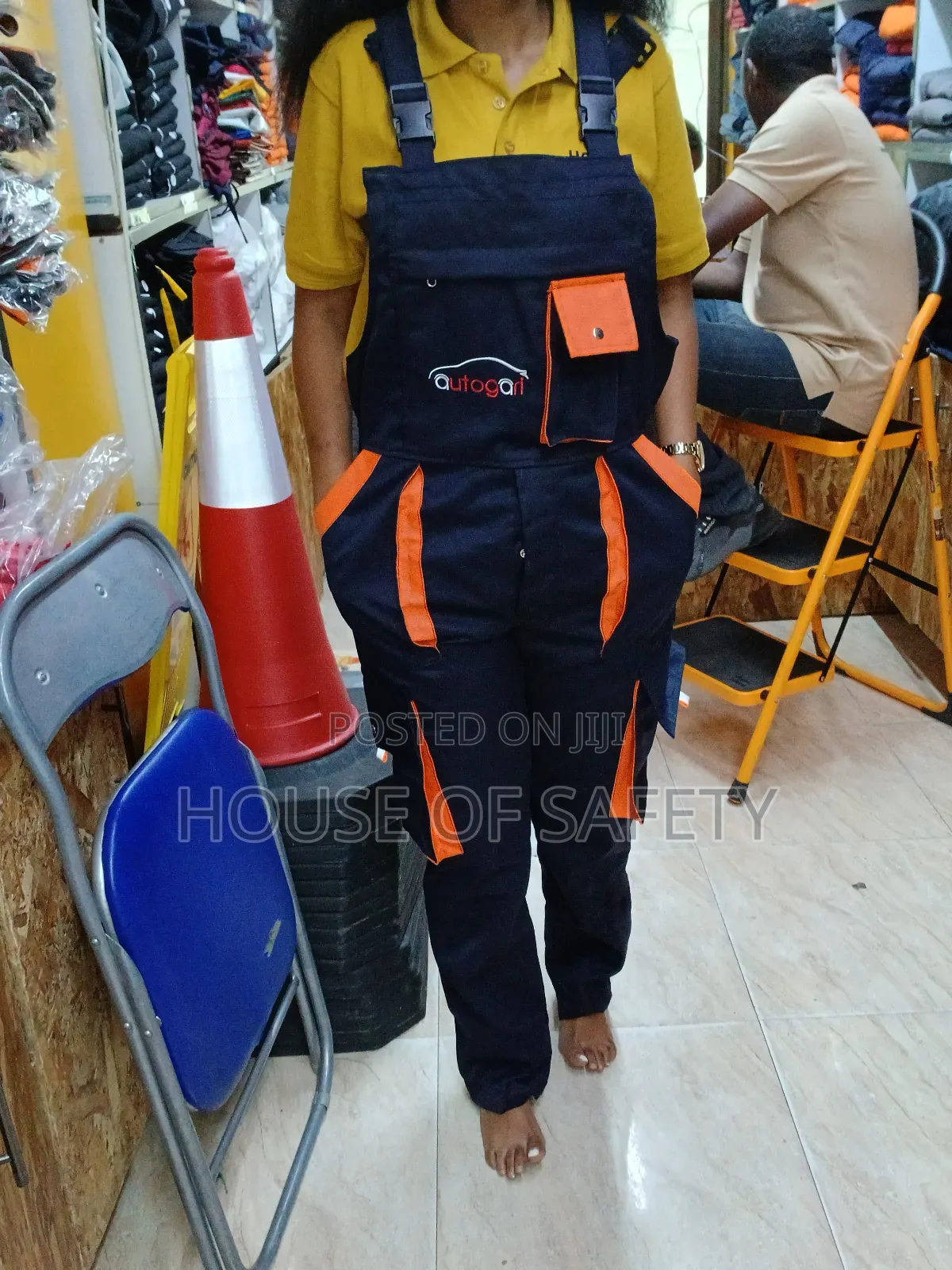 Dungaree With Elastic at the Back