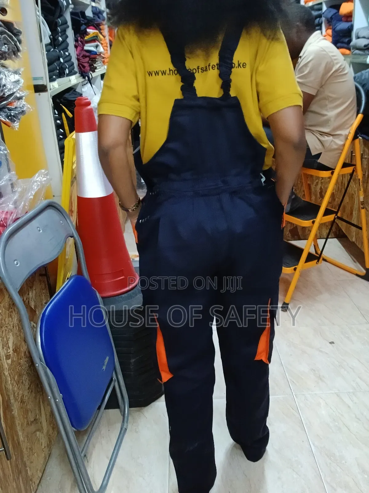 Dungaree With Elastic at the Back