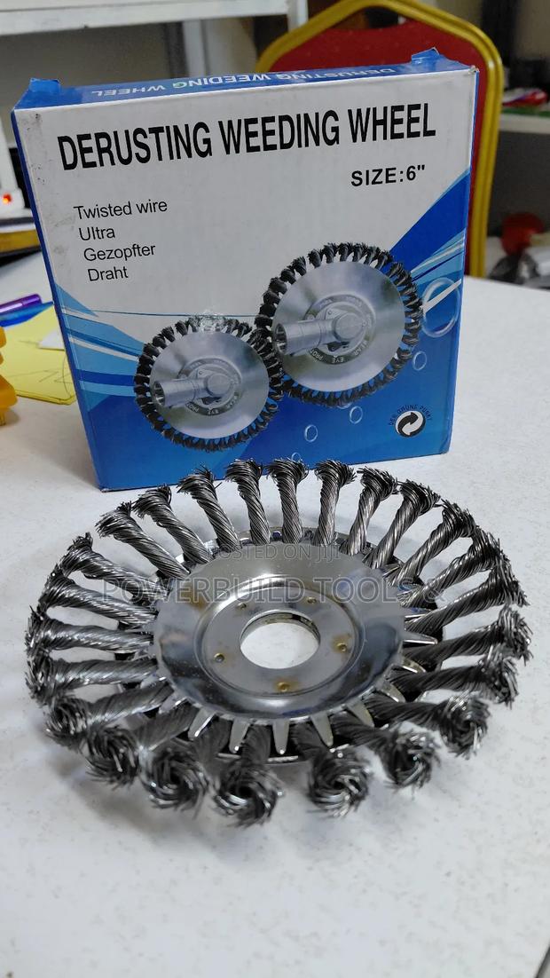 Professional Weed Brush For Brushcutter/Weeding Wheel Metallic