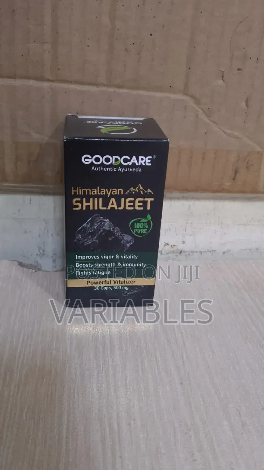 Shilajit/Shilajeet–Boosts Energy, Fights Chronic Fatigue, Mood.