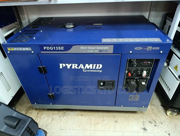 Pyramid Germany 13kva Silent Diesel Generator With Ats Heavy Duty - main view
