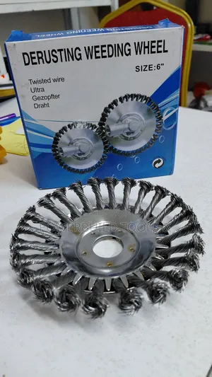 Derusting Weeding Wheel 6" Metallic