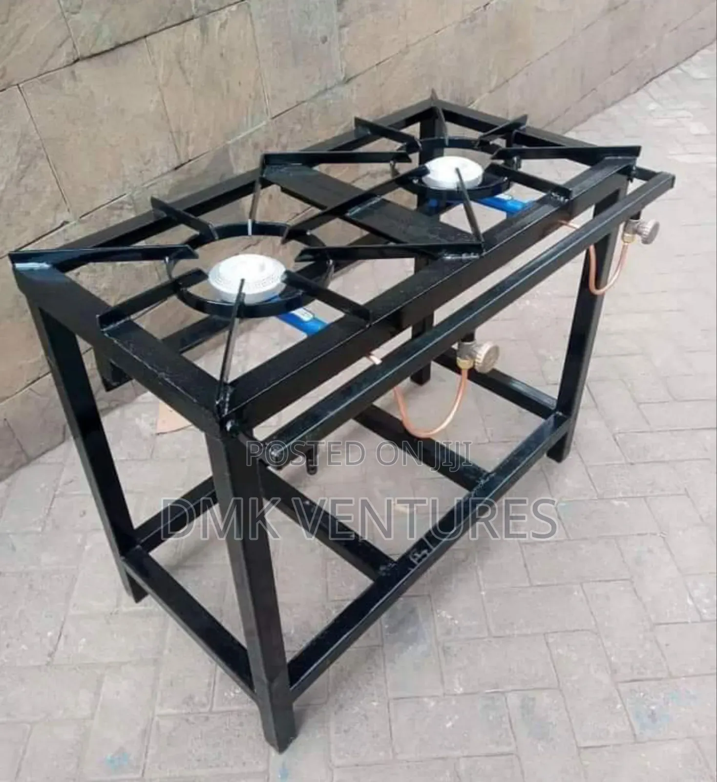 Ultra High Pressure Mild Steel Two Burner Gas Cooker