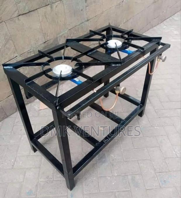 Ultra High Pressure Mild Steel Two Burner Gas Cooker