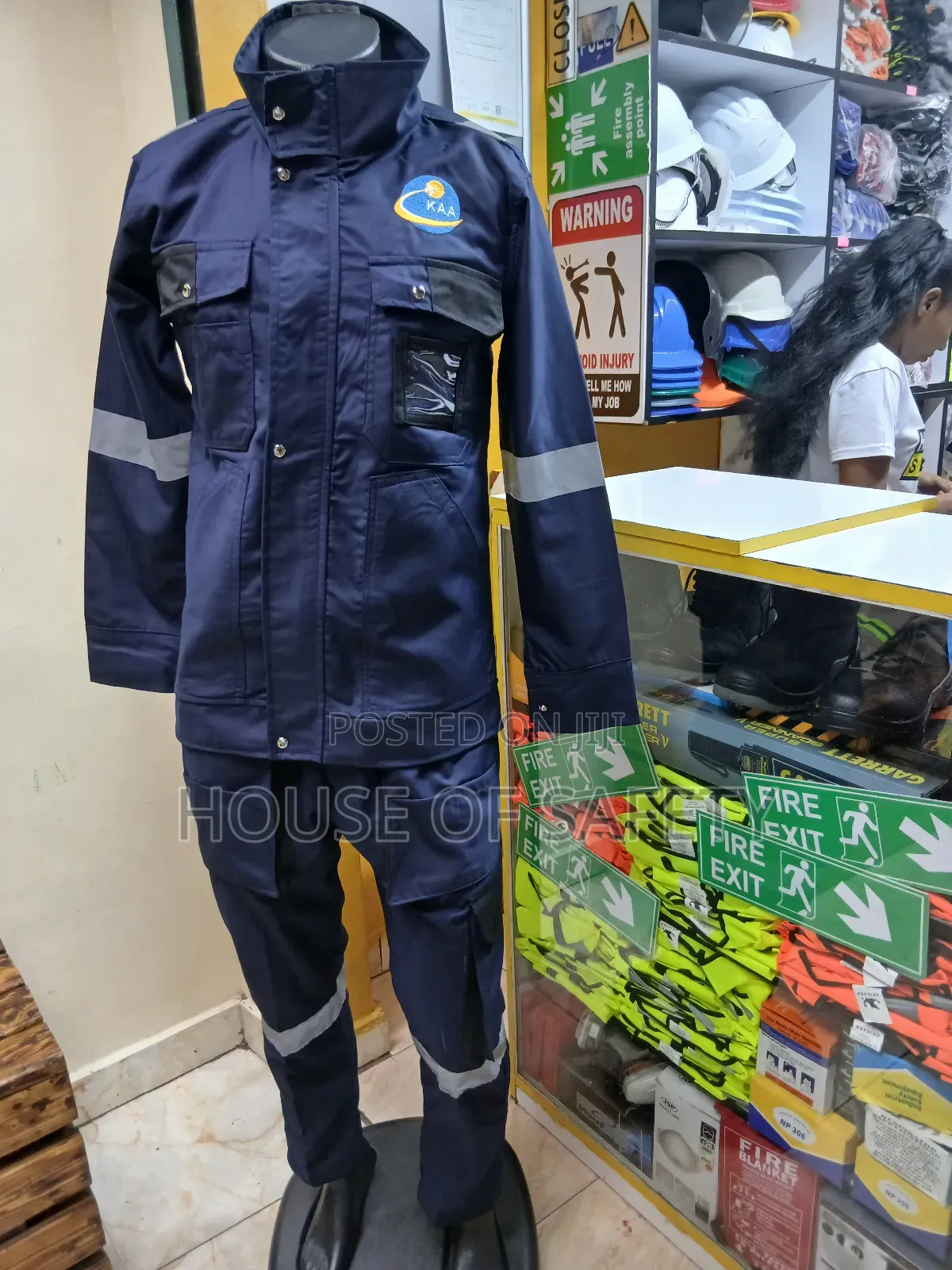 Working Shirt and Trousers for Engineers