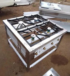 Finest High Pressure Stainless Four Burners Gas Cooker