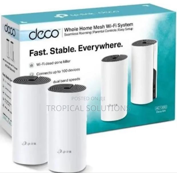 Tp-Link Deco M4 Ac1200 Tl-Deco M4 2 Pack Whole Mesh Wifi System - thumbnail 3