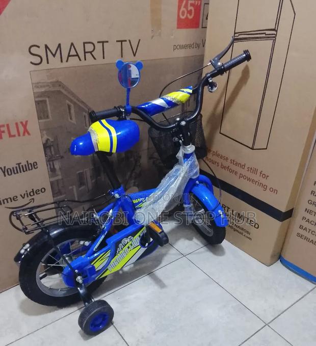 Premier Smart Strong Bicycle Size 12′′-Blue√°° - main view