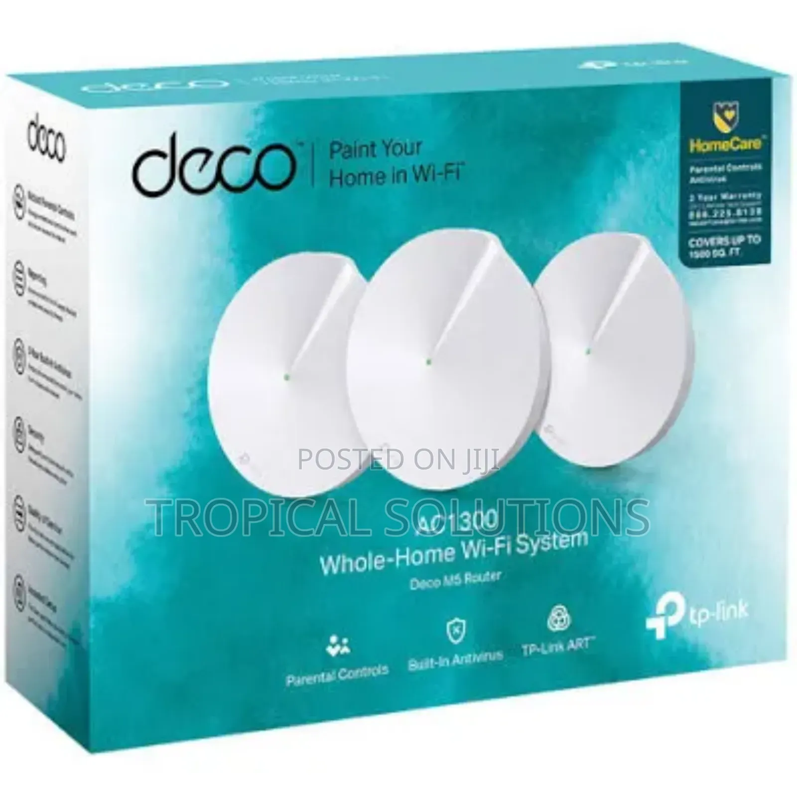 Tp-Link Deco M5 Ac1300 Tl-Deco Whole Home Mesh
