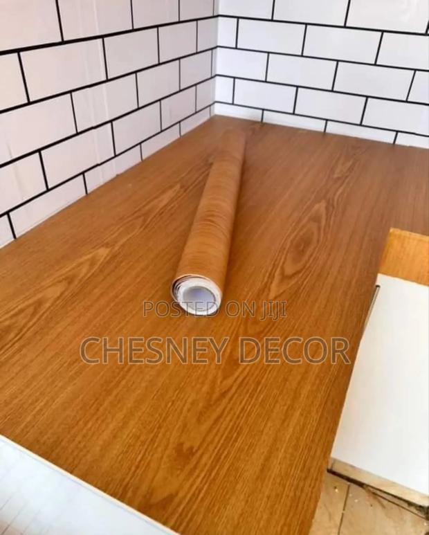 Glossy Contact Paper For Table And Shelves