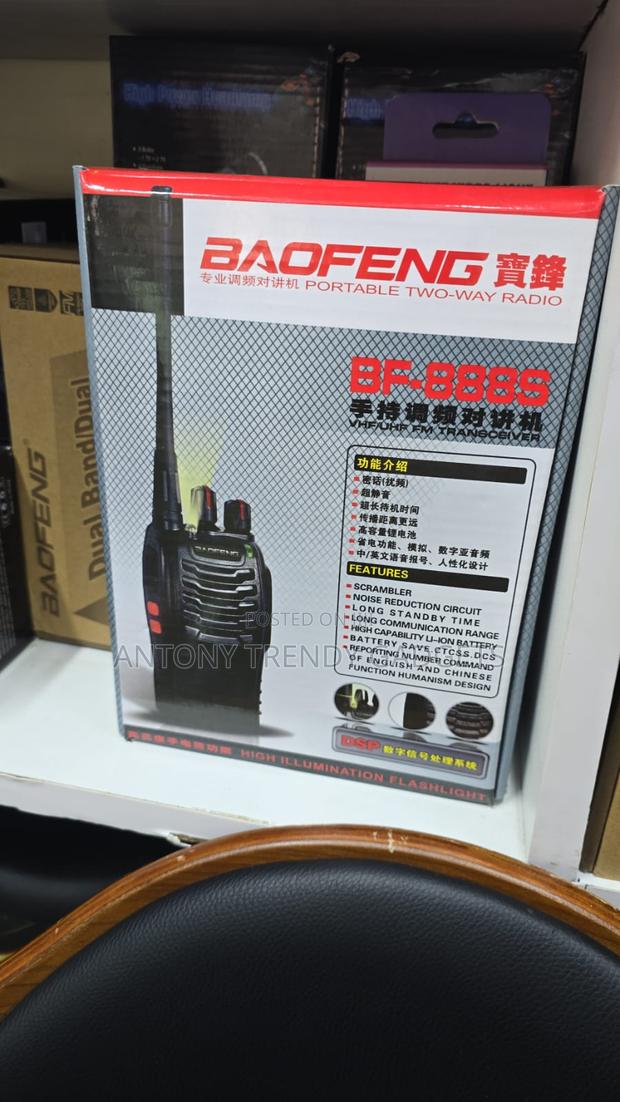 Baofeng Bf-888s Uhf Walkie Talkie Long Range Two-way Radio - main view