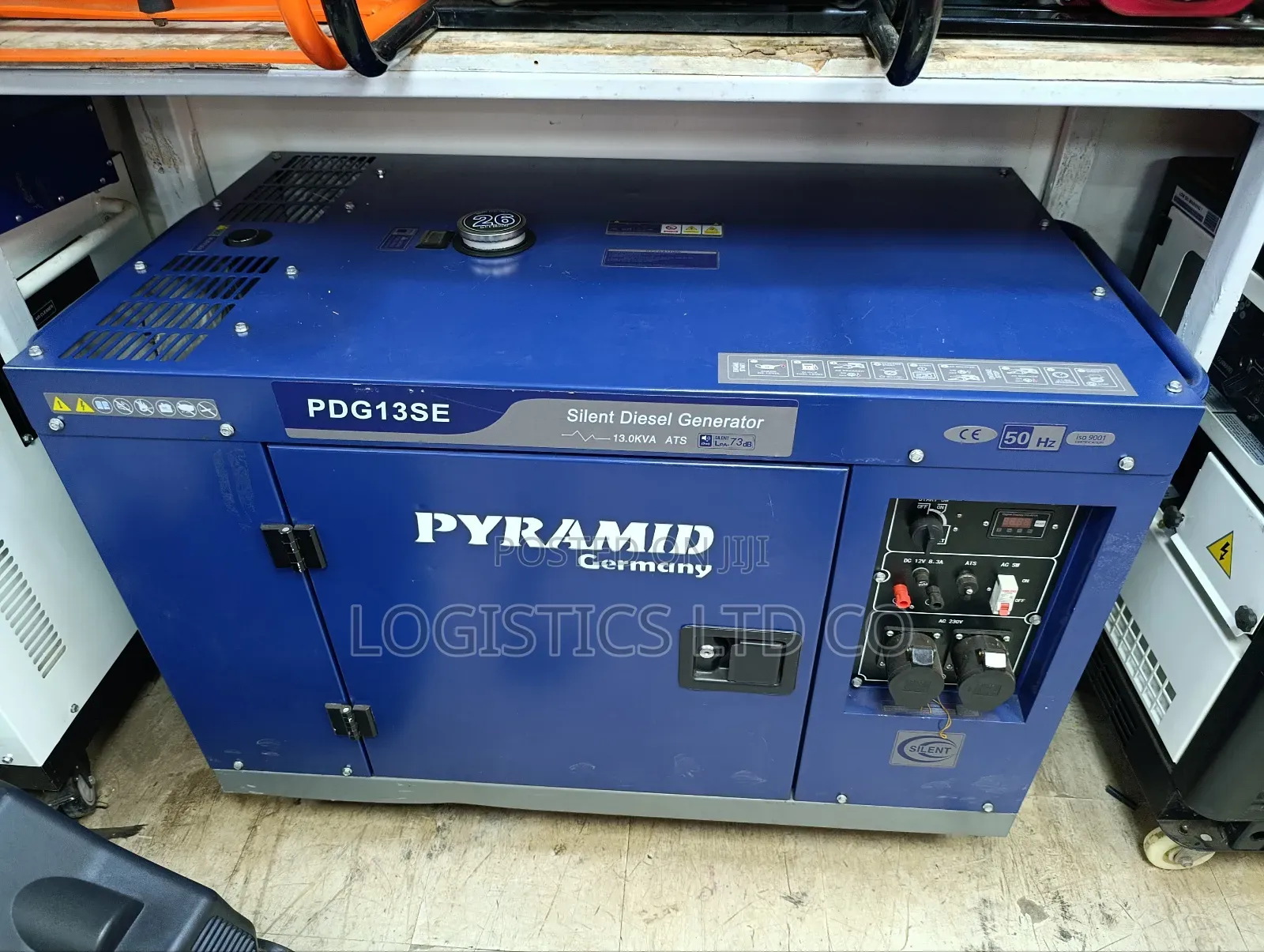 Pyramid Germany 13kva Single Phase Silent Diesel Generator