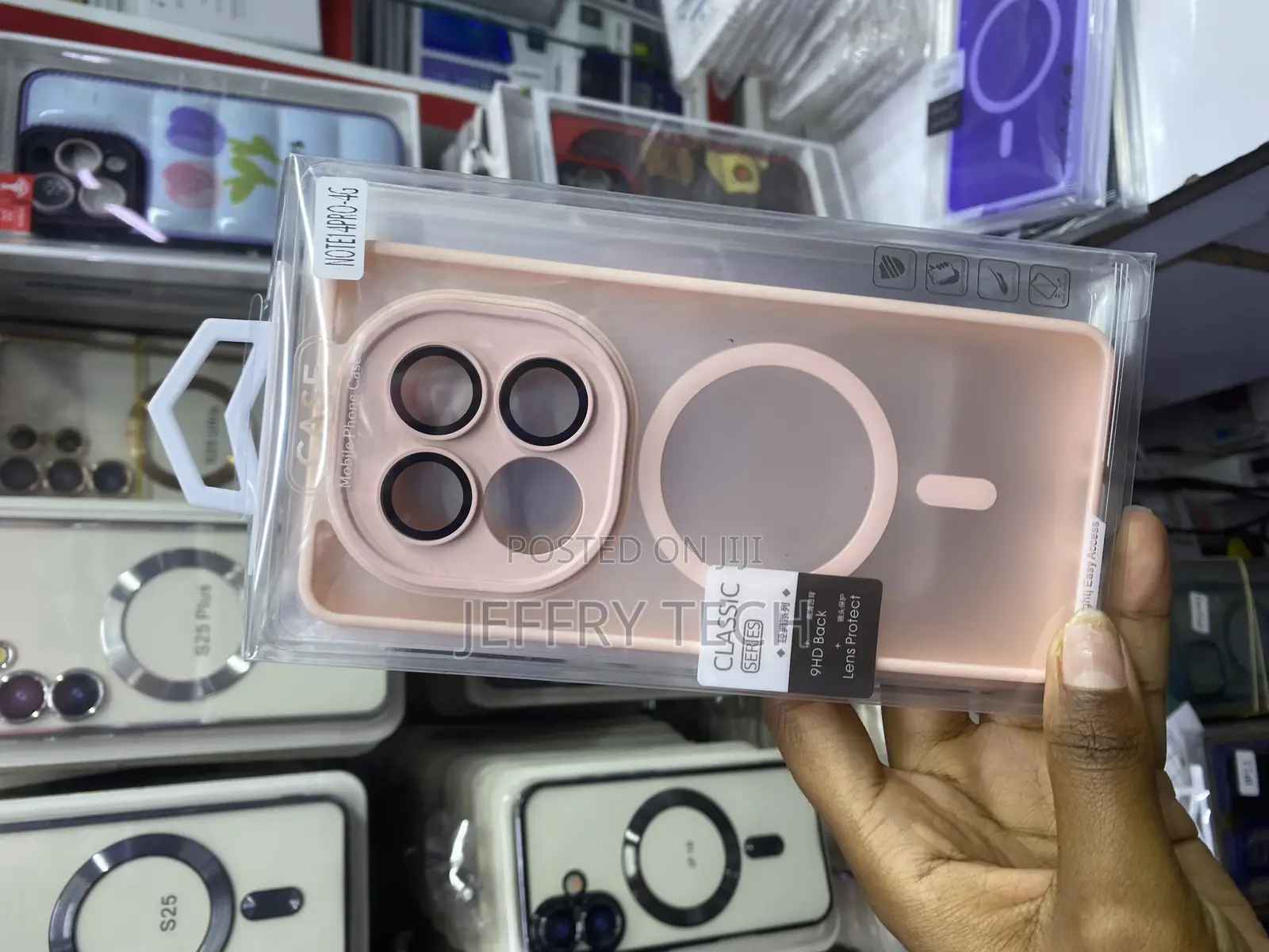 Ppicako Redmi Note 14 Pro Plus Magsafe Transparent Case